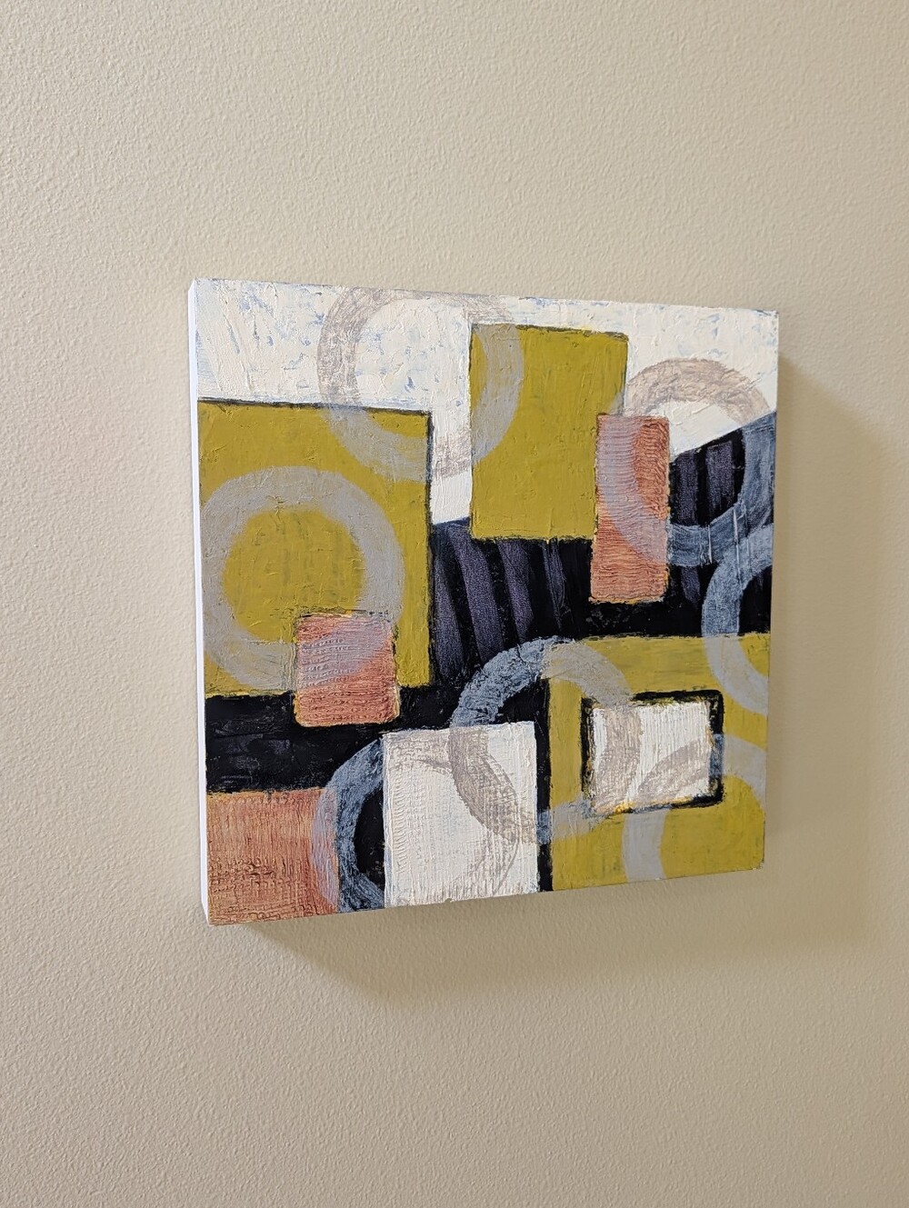 ooak ART PAINTING modern bold